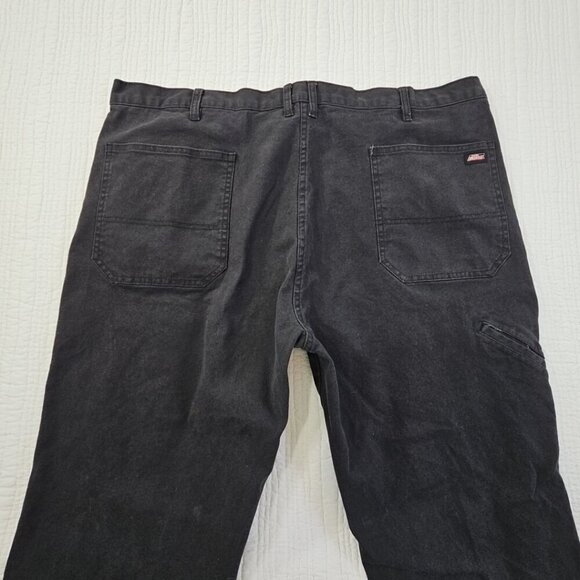 Dickies Men's 44x30 Flex Tough Max Technology Stretch Pants Black Straight Leg - Picture 6 of 16